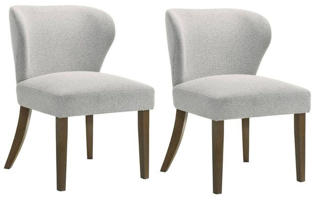 ACME Furniture Dillon 2-Piece Gray Side Chair Set-0