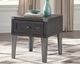 Signature Design by Ashley® Todoe 2-Piece Dark Gray End Tables Set-1