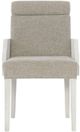 Bernhardt Foundations Beige/Gray Dining Arm Chair-1