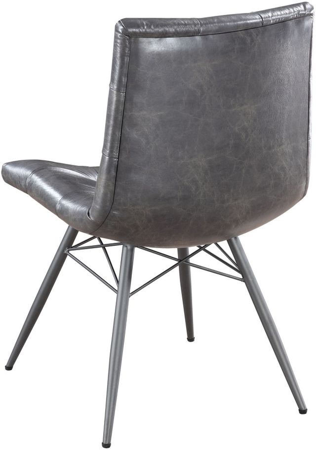 Coaster® Aiken 4-Piece Charcoal Tufted Dining Chairs-3