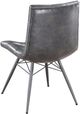 Coaster® Aiken 4-Piece Charcoal Tufted Dining Chairs-3
