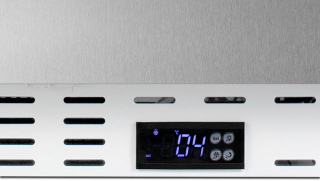 Summit® Commercial 3.3 Cu. Ft. Stainless Steel Commercial Refrigerator -5