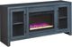 aspenhome® Tatum Malta Blue 66" Fireplace Console-0