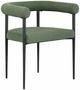 Meridian Furniture Louie Green Dining Arm Chair-0
