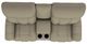 La-Z-Boy® Morrison Sable Power Reclining Loveseat with Console and Headrest-4