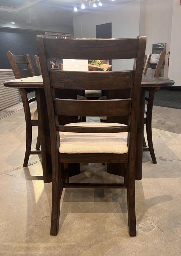 Nest Home Collections Crew Cream/Dark Vitri Dining Chair-1