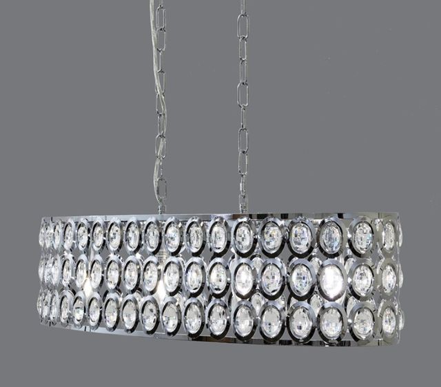 YHD Anabella Chrome 4-Light Chandelier-2