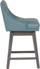 Powell® Beckett 2-Piece Gray/Light Blue Counter Stool Set-5
