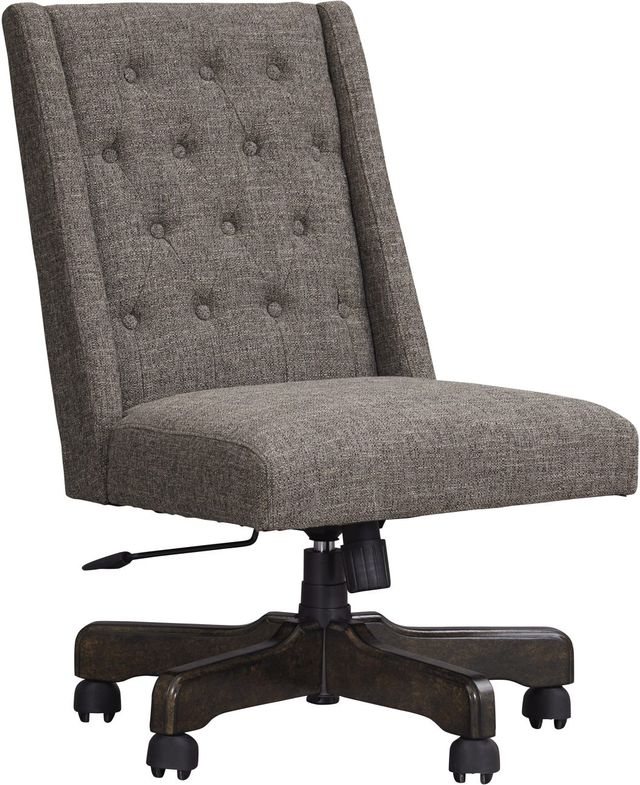 Signature Design by Ashley® Office Chair Program Graphite Swivel Desk Chair-0