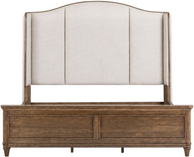 Liberty Furniture Harrison Heights 4-Piece Frosted Beige/Sienna Queen Bedroom Set  -3