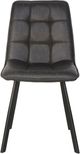 Dovetail Furniture Itzli 2-Piece Charcoal Dining Chair Set-1