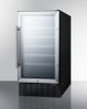 Summit® 18" Stainless Steel Wine Cooler-1