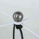 A & B Home Black/Gray Table Lamp with Hammered Metal-3