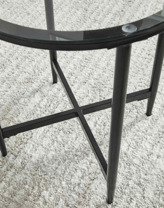 Signature Design by Ashley® Stetzer 3-Piece Black Occasional Table Set-1