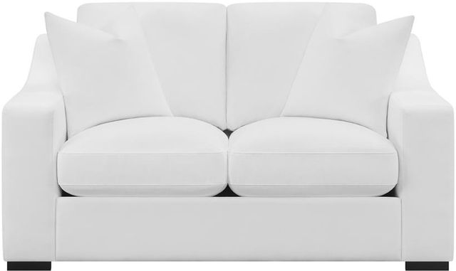 Coaster® Ashlyn White Loveseat-1