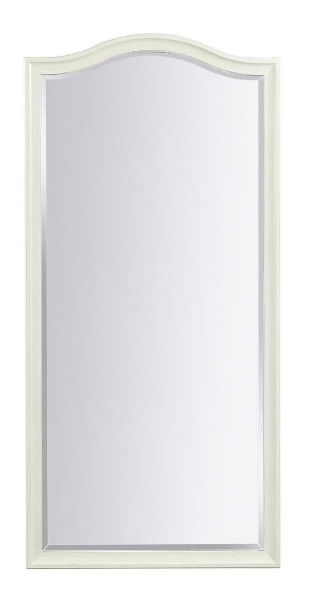 aspenhome® Charlotte White Floor Mirror-0