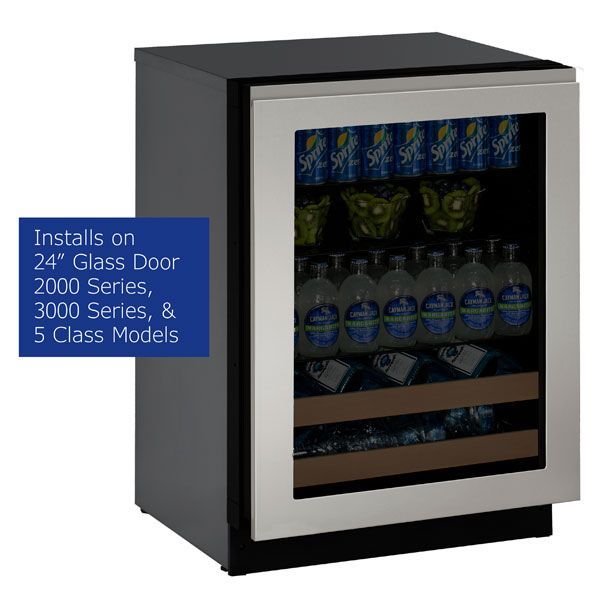 U-Line® Stainless Steel Handless Panel Frame-0