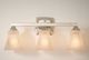 Moen® Voss™ Brushed Nickel Three Globe Bath Light-1