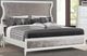 Bernards Renascence Brown/White Queen Upholstered Bed-0