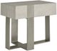 Bernhardt Tempo Larza/Satin Nickel Nightstand-0