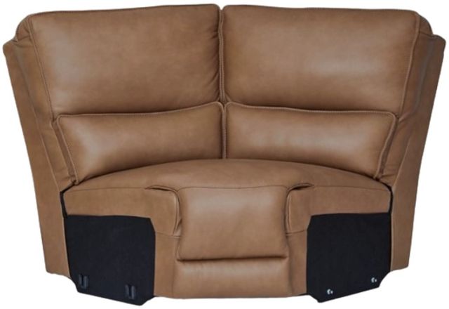 Signature Design by Ashley® DeepWakes 6-Piece Caramel Power Reclining Sectional with Storage Console-4