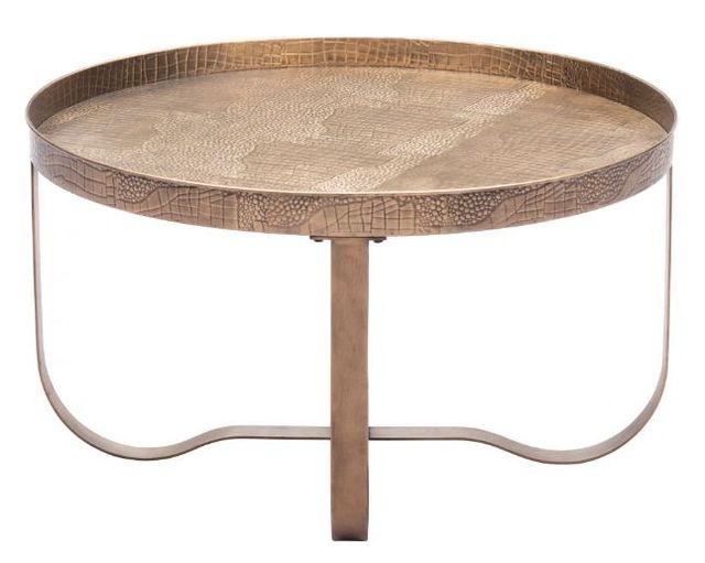 Zuo® Modern Vannes Brass Coffee Table-2