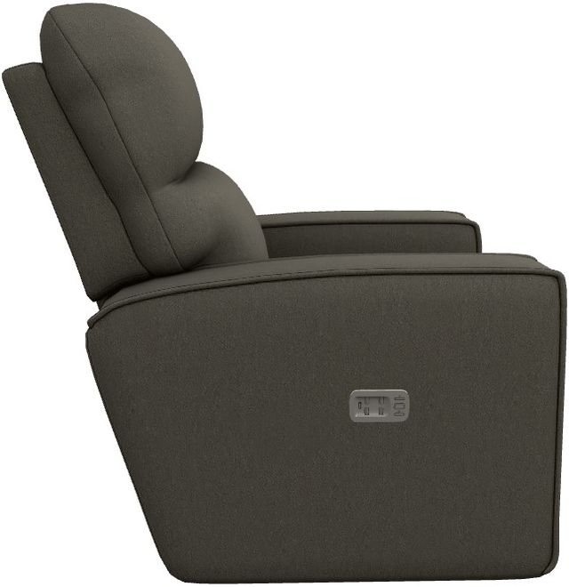 La-Z-Boy® Maddox Smoke Power Wall Recliner with Headrest and Lumbar-2