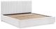 Homelegance® Mulvane Natural White Eastern King Platform Bed-4