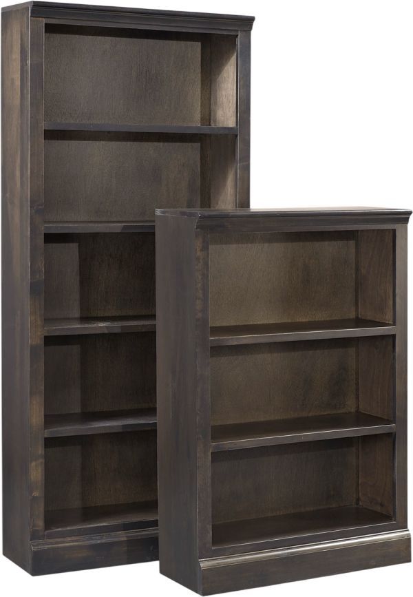 aspenhome® Churchill Ghost Black 72" Bookcase-1