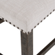 Jofran Inc. Willow Creek Chocolate Brown Counter Stool-3