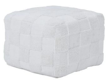 Renwil® Payne Ivory Pouf-0