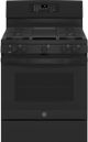 GE® JGB735DPBB 30" Black Free Standing Gas Range-0