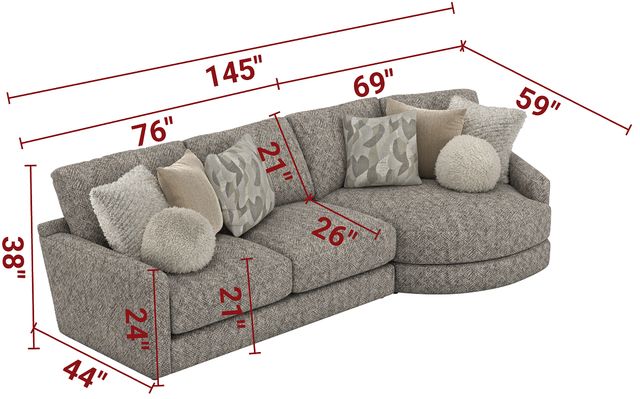 Jackson Furniture Turner 2-Piece Sectional-2