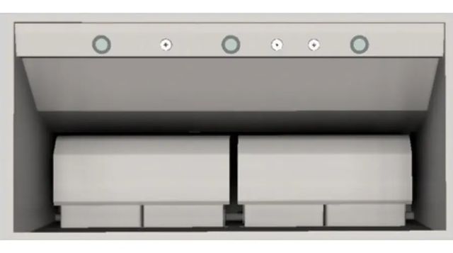 Vent-A-Hood® 48" Stainless Steel Wall Mounted Range Hood-3