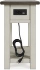 Signature Design by Ashley® Bolanburg Gray End Table with Antique White Base -5
