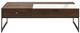 Armen Living Faye Walnut Lift-Top Coffee Table with Dusk Base-2