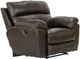 Catnapper® Costa Chocolate Leather Lay Flat Recliner-0