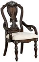 Furniture of America® Promenade 2-Piece Dark Brown Arm Chair Set-0