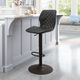 Zuo® Modern Seth Dark Bronze/Vintage Black Bar Stool-4