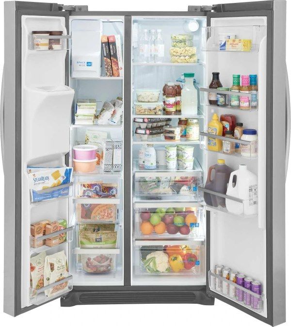 Frigidaire Gallery® 36" 22.2 Cu. Ft. Stainless Steel Counter Depth Side-by-Side Refrigerator-3