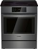 Bosch® 800 Series 30" Black Stainless Steel Slide In Induction Range-0