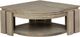 Magnussen Home® Conrad Stone Harbor Grey Pie Shaped Lift Top Cocktail Table with Casters-4