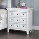 Furniture of America® Castile White Nightstand-3