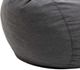 CordaRoy's® Dark Gray Fabric Full Outdoor Bean Bag Chair-1
