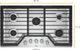 Whirlpool® 36" Stainless Steel Gas Cooktop-1