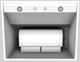 Vent-A-Hood® 30" White Wall Mounted Range Hood-3