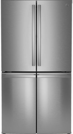 GE Profile™ 28.4 Cu. Ft. Fingerprint Resistant Stainless Steel Freestanding French Door Refrigerator