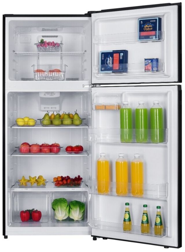 Verona® 28” 17.6 Cu. Ft. Black Top Freezer Refrigerator-2