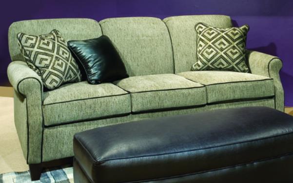 Marshfield Furniture Carson Light Gray Sofa