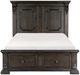 Homelegance® Cornwall Espresso Queen Storage Platform Bed-2